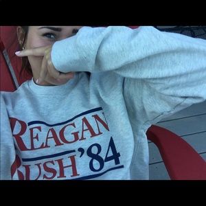 Reagan Bush rowdy gentleman sweatshirt